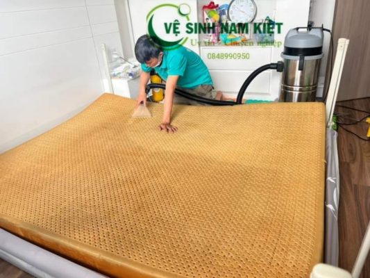Dịch vụ giặt nệm tại nhà chí minh hồ