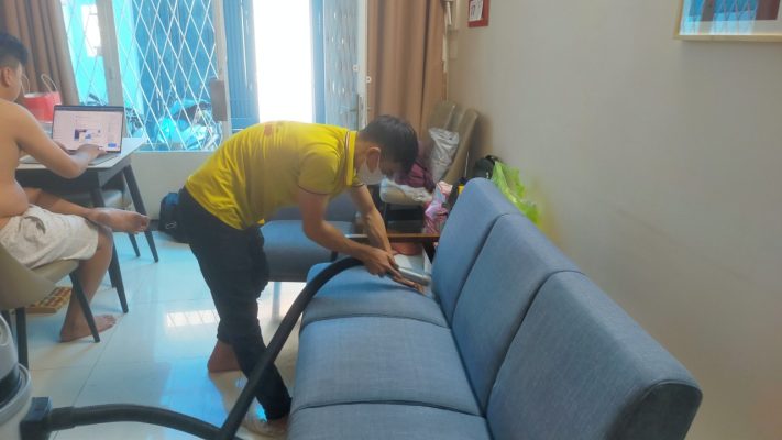 giặt ghế sofa tại quận tân bình